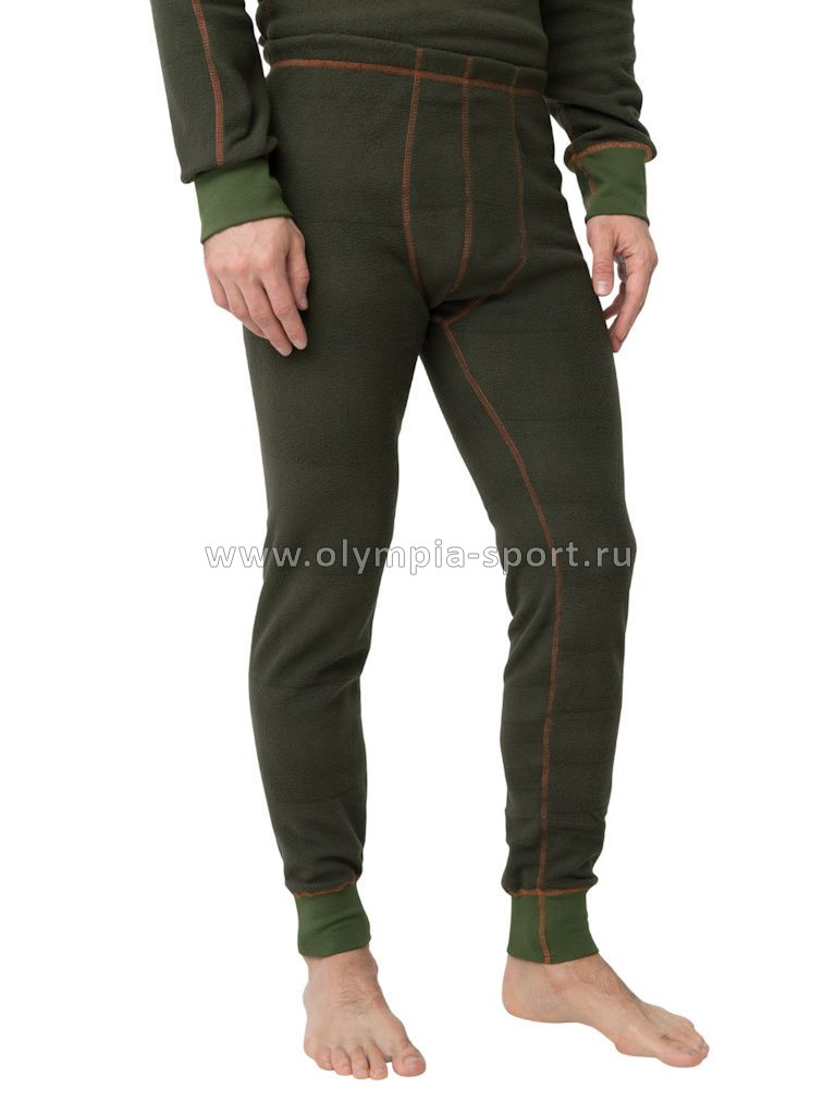 Термобельё Huntsman Thermoline ZIP Флис хаки