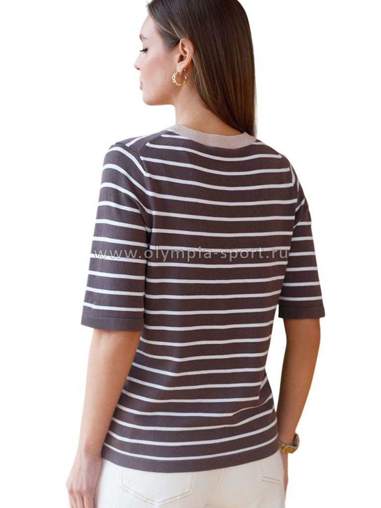 Джемпер женский Vilatte D39.386 кофейный