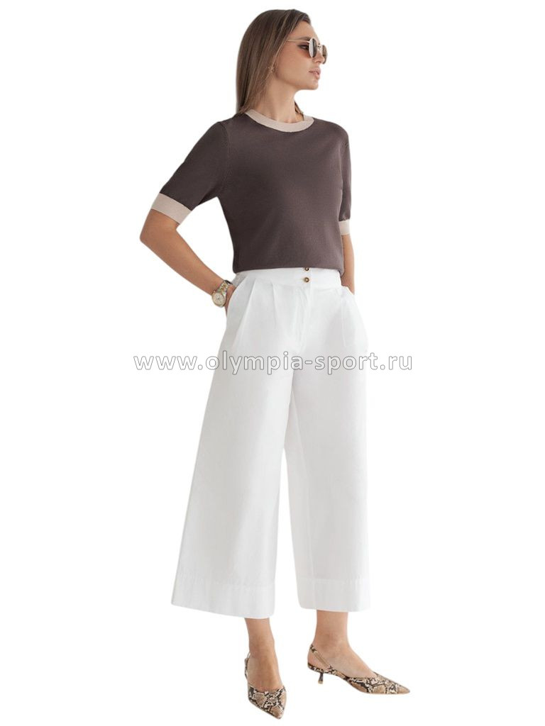 Джемпер женский Vilatte D39.388 кофейный