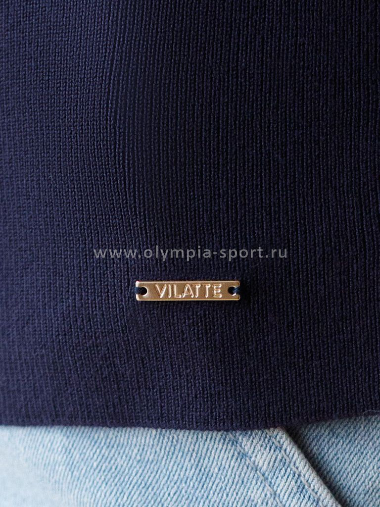 Джемпер женский Vilatte D39.389 темно-синий