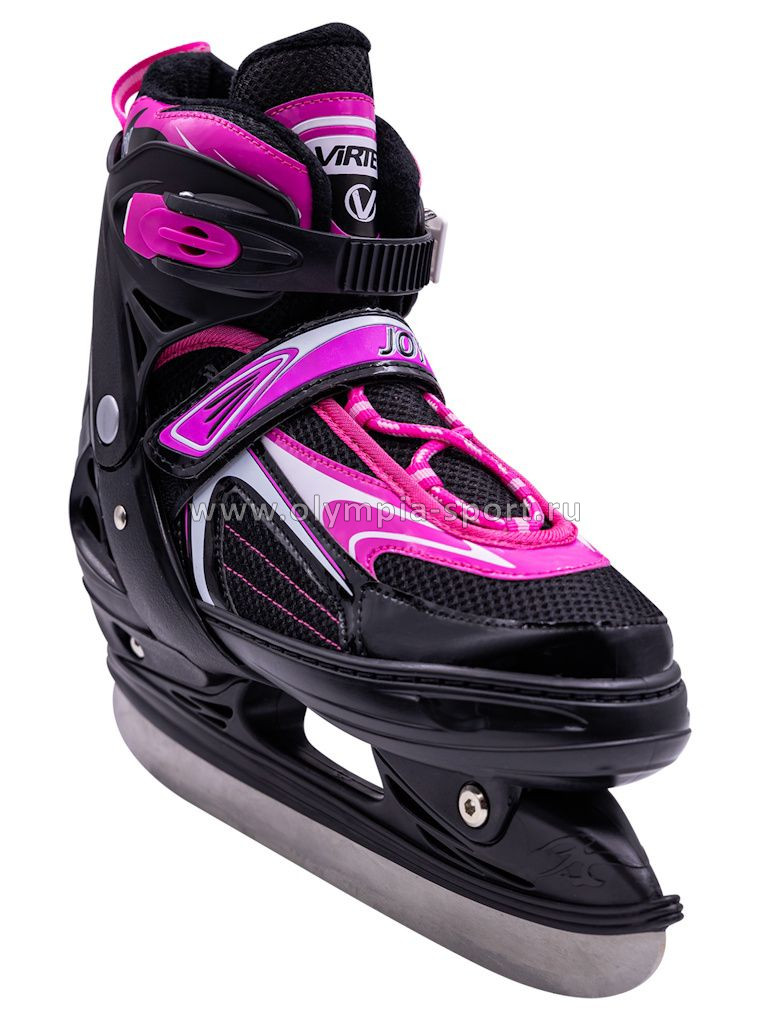 Коньки ледовые раздвижные Virtey JOY BW-902-2