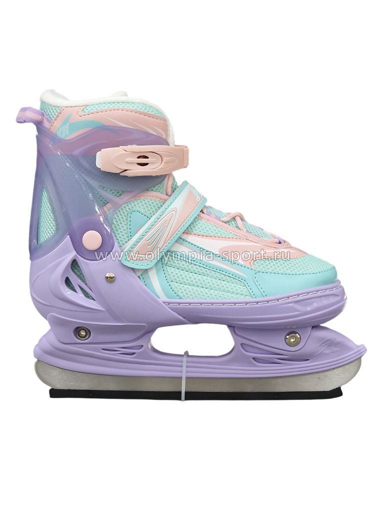 Коньки ледовые раздвижные Virtey JOY BW-902-2