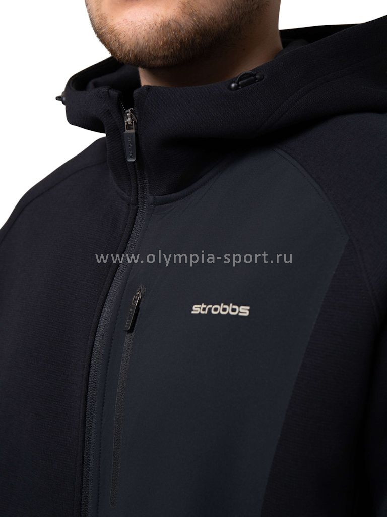Толстовка мужская Strobbs E2512-3 черный