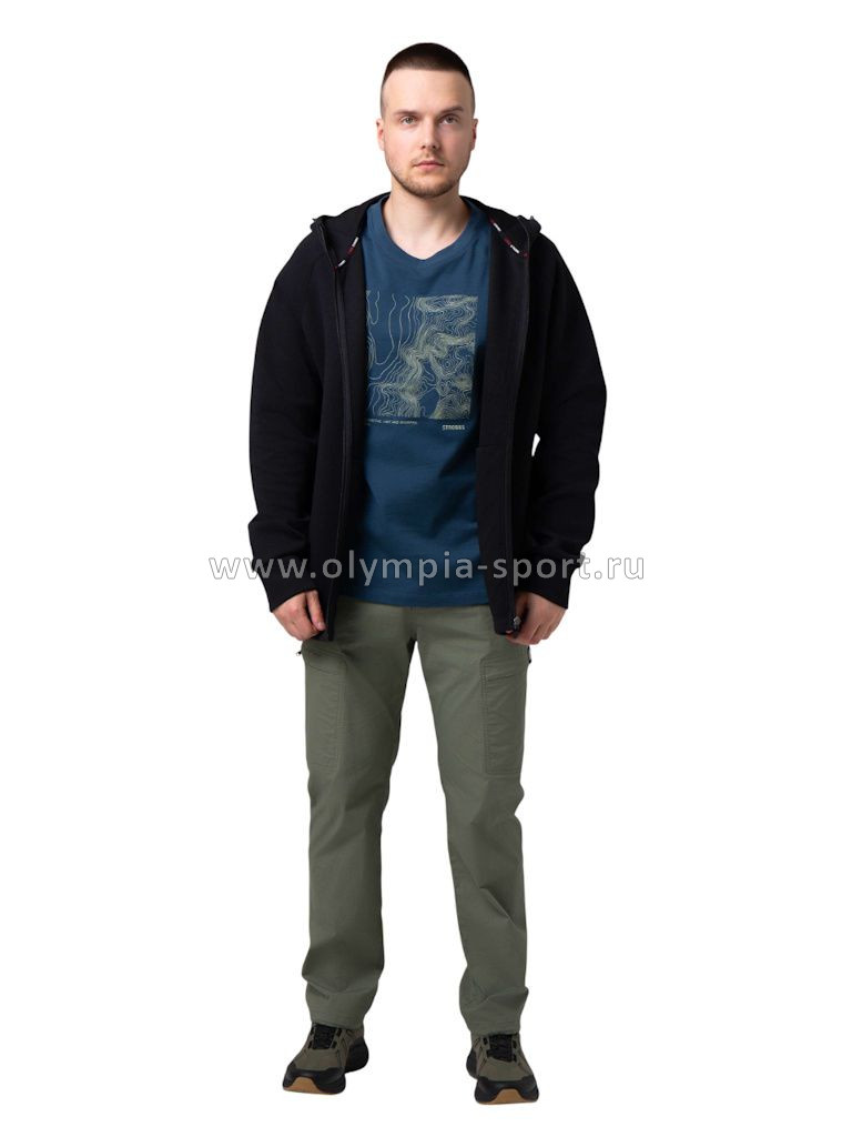 Толстовка мужская Strobbs E2512-3 черный