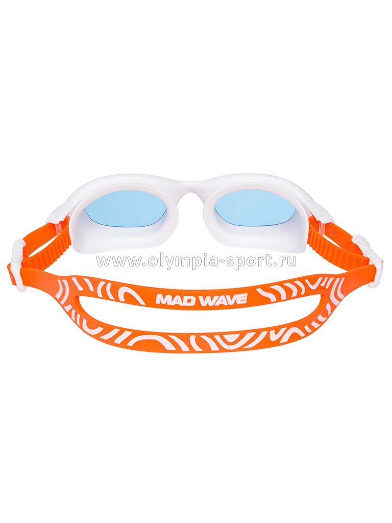 Очки для плавания Mad Wave Zeebro, White