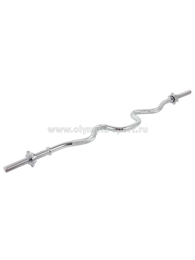 Гриф Z-образный Start Up Д25мм, дл1,2м, макс.вес 150кг + 2 замка-гайки HD6509