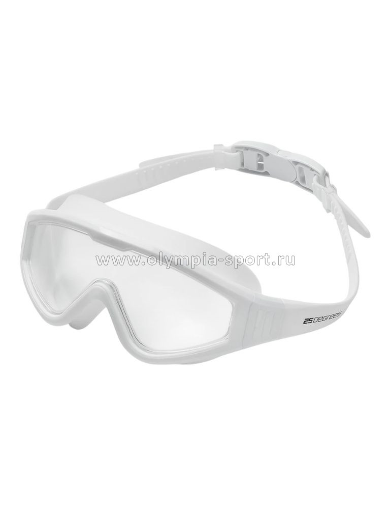 Очки-маска для плавания 25DEGREES Vision White, подростковый
