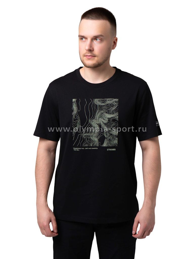 Футболка мужская Strobbs E2517-3 черный