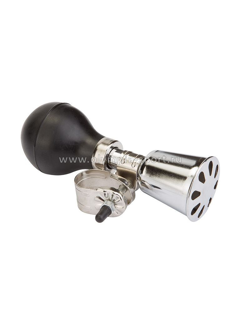 Клаксон резина/сталь 81B-01 черный/хром