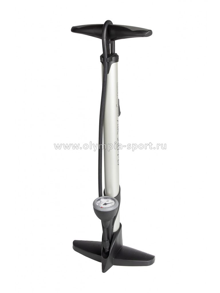 Насос напольный ручной GF-33P сталь с манометром