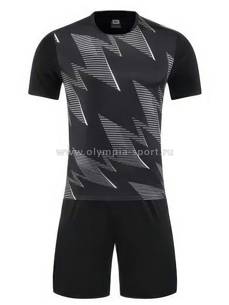 Форма футбольная 6205 black/grey/lime