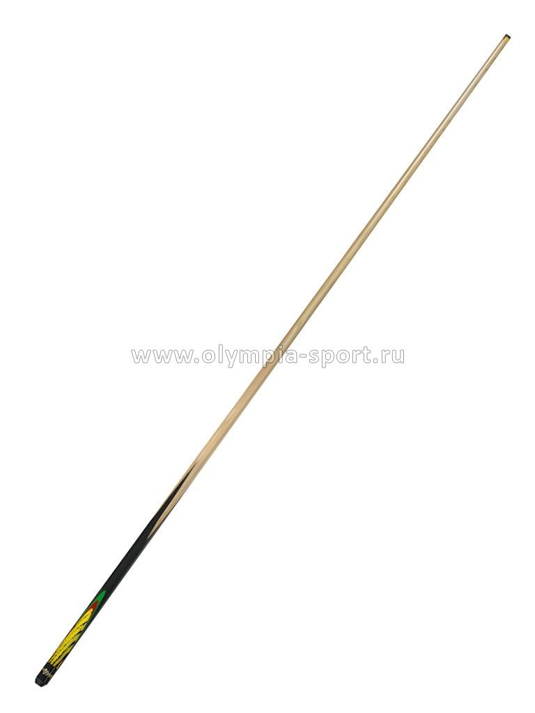 Кий бильярдный Startbilliards РП дуб, черный 2PC 158см