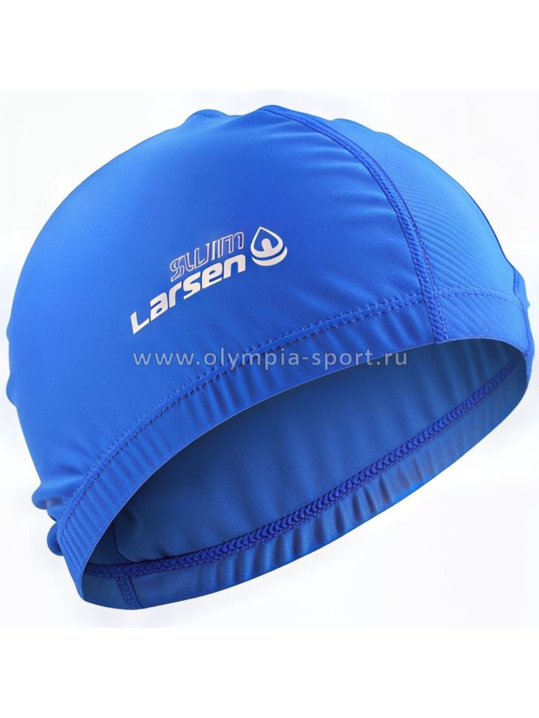 Шапочка для плавания Larsen LCA103 синий