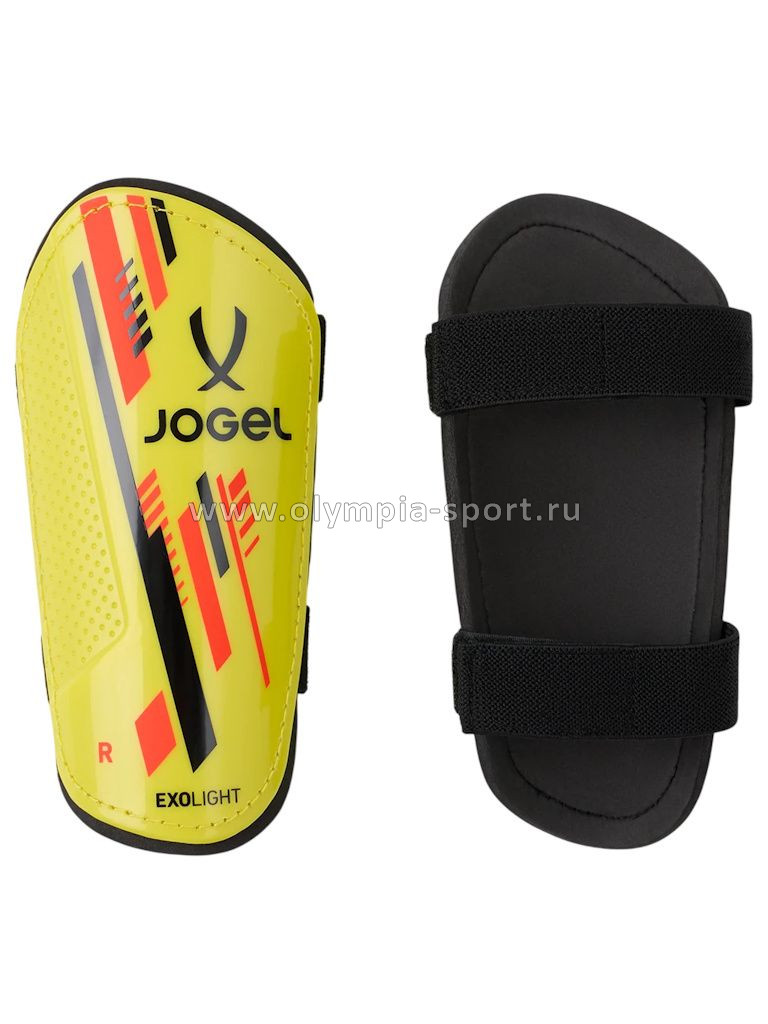 Щитки футбольные Jögel JA-201 Evofly, желтый