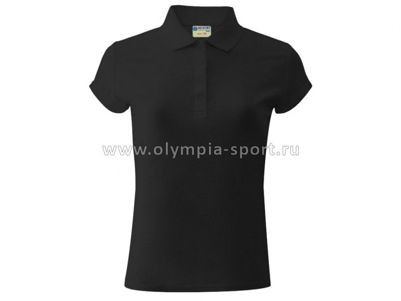 Рубашка-поло RedFort женская черная XL
